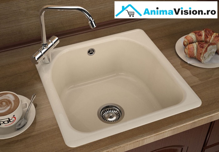 chiuveta marmura lucioasa